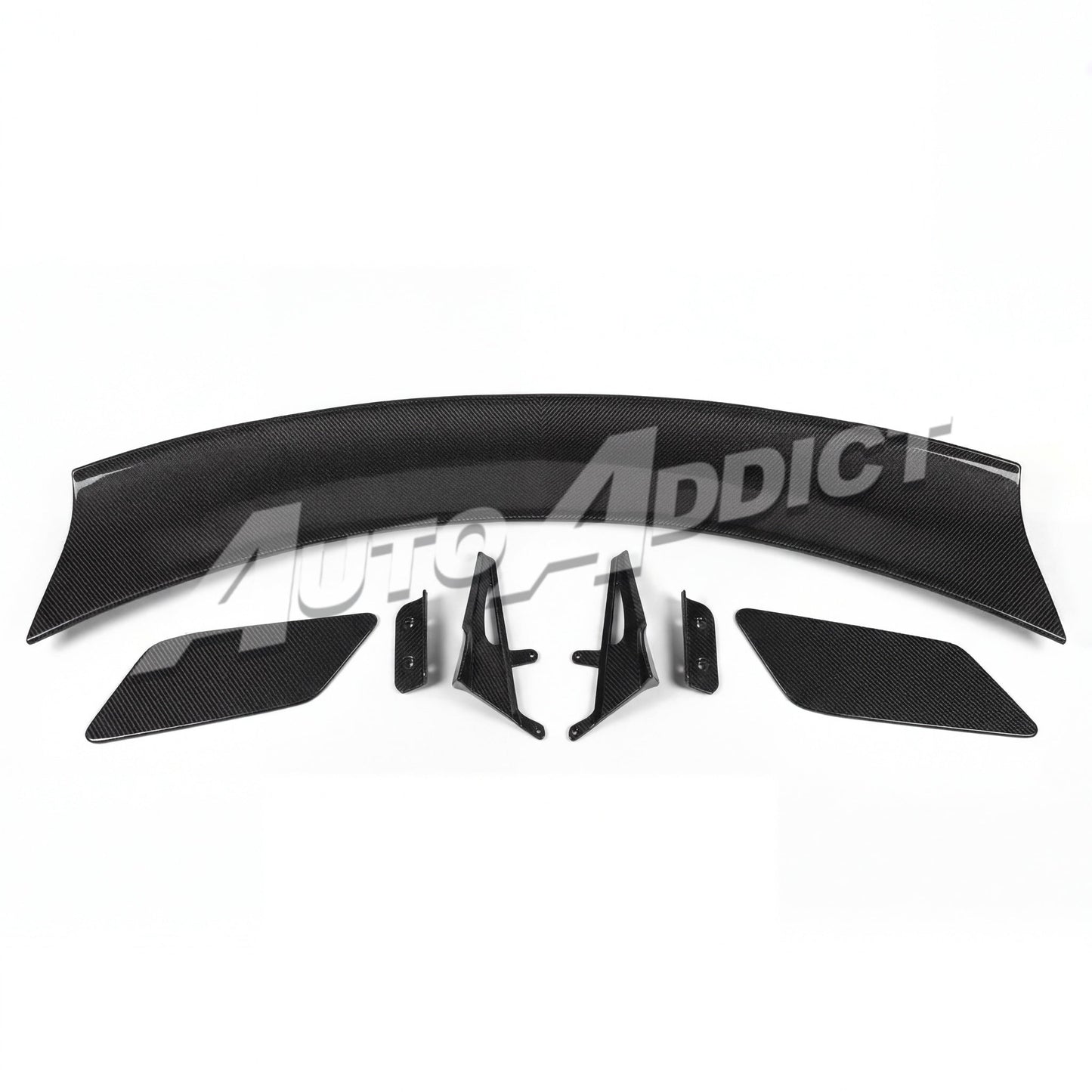 2024–2026 Mustang S650 Heritage SC™ V-Shaped Dry Gloss Carbon Fiber Track Package Program Bundle