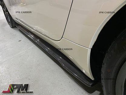 CS Style Carbon Fiber Side Skirt Add-on Lips Fits For 2016-2025 Mazda Miata MX-5 ND Only