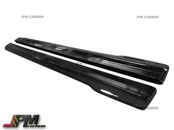 CS Style Carbon Fiber Side Skirt Add-on Lips Fits For 2016-2025 Mazda Miata MX-5 ND Only