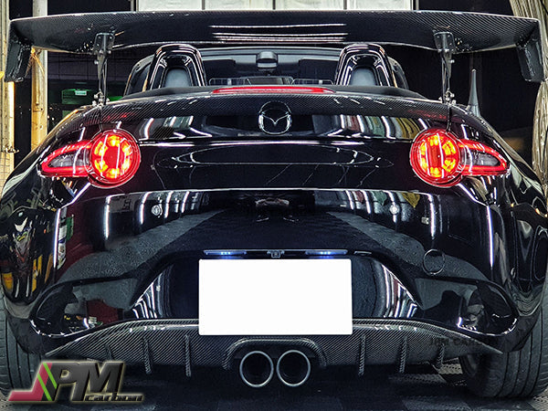 JPM GT Carbon Fiber Trunk Spoiler Wing Fits For 2016-2025 Mazda Miata MX-5 ND Only