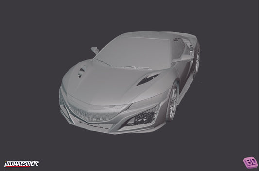 Acura Honda NSX (NC1) 3D Scan (2016-2021)