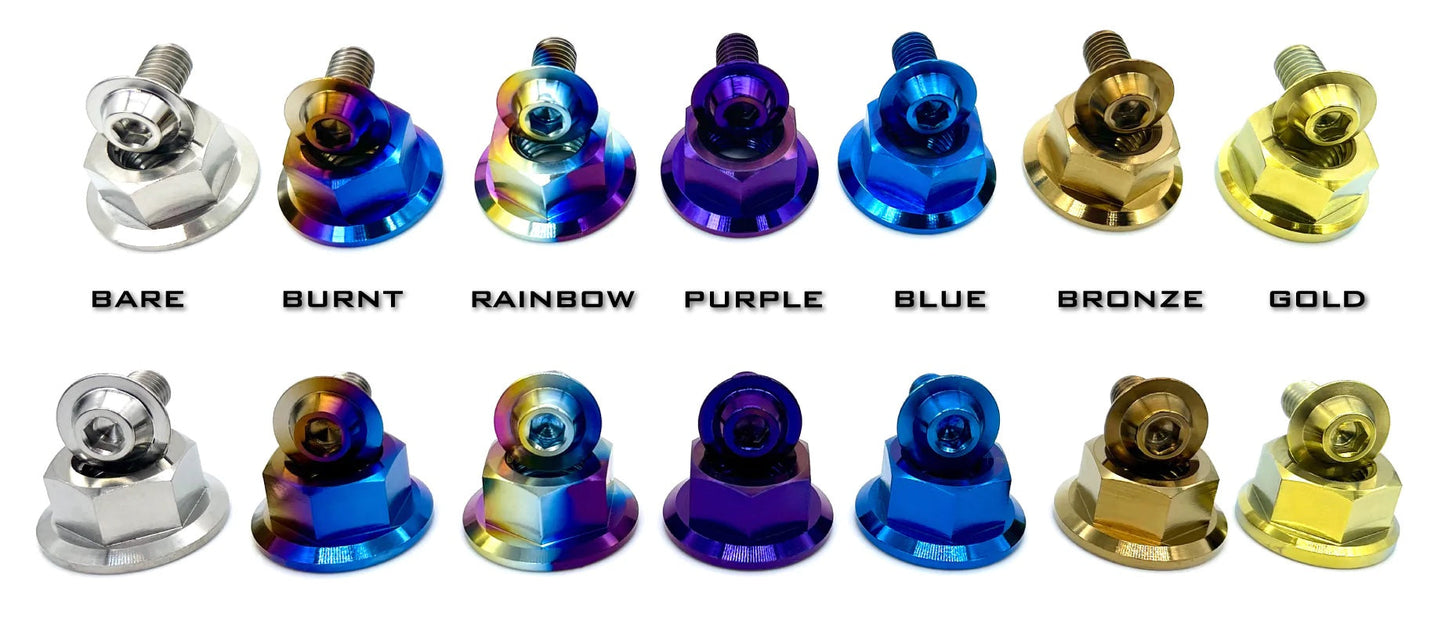 JDC Titanium Flat Washers