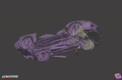 Nissan Skyline GT-R Coupe (BNR32) 3D Scan (1989-1994)