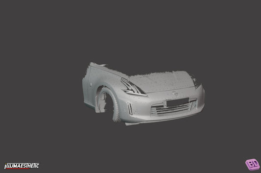 Nissan 370Z (Z34) 3D Scan (Facelift, 2013-2020)