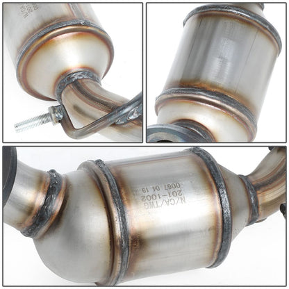 04-07 Toyota Highlander Right Catalytic Converter AWD 3.3L V6