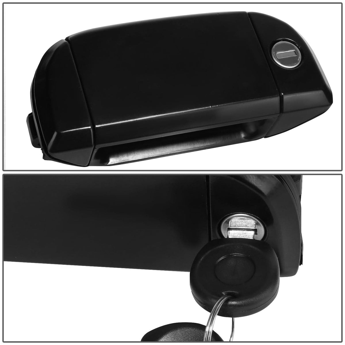 1993-2003 Volkswagen Eurovan Front Left Door Pull Handle - Smooth Black