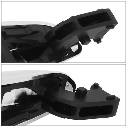 16-21 Hyundai Tucson Front Left Door Pull Handle w/ Keyhole