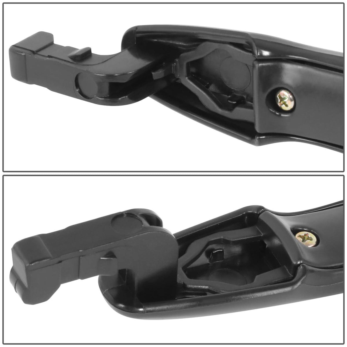 08-17 Mitsubishi Lancer Door Pull Handle w/ Cover & Key Hole Front Right