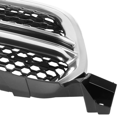 2011-2013 Dodge Durango Chrome Black Grille Assembly