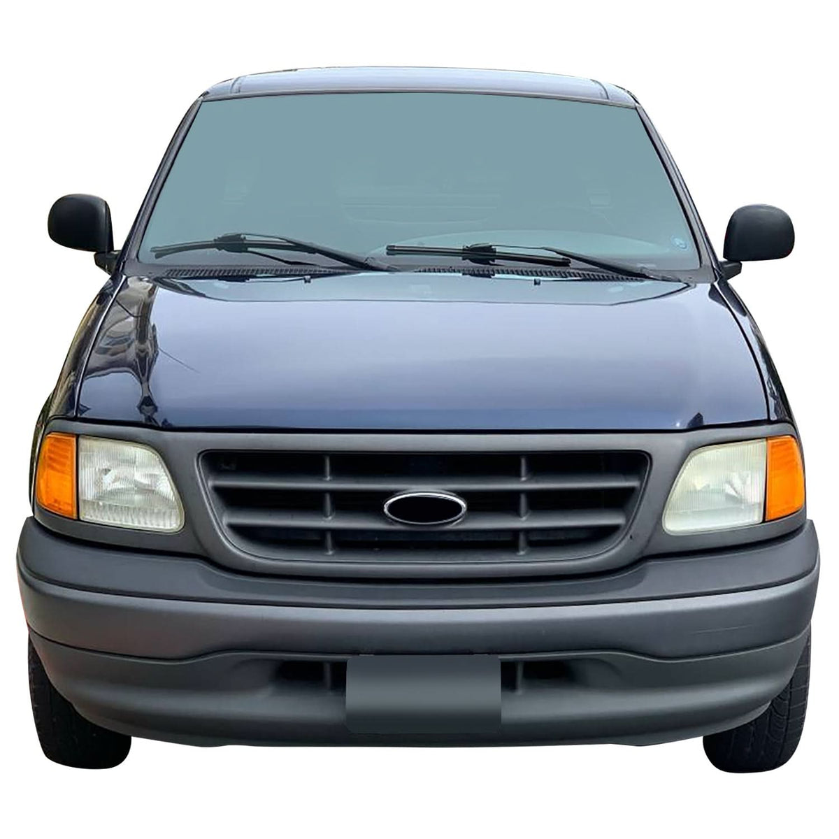 1997-2003 Ford F150 XL/XLT Front Grille Assembly Matte Black