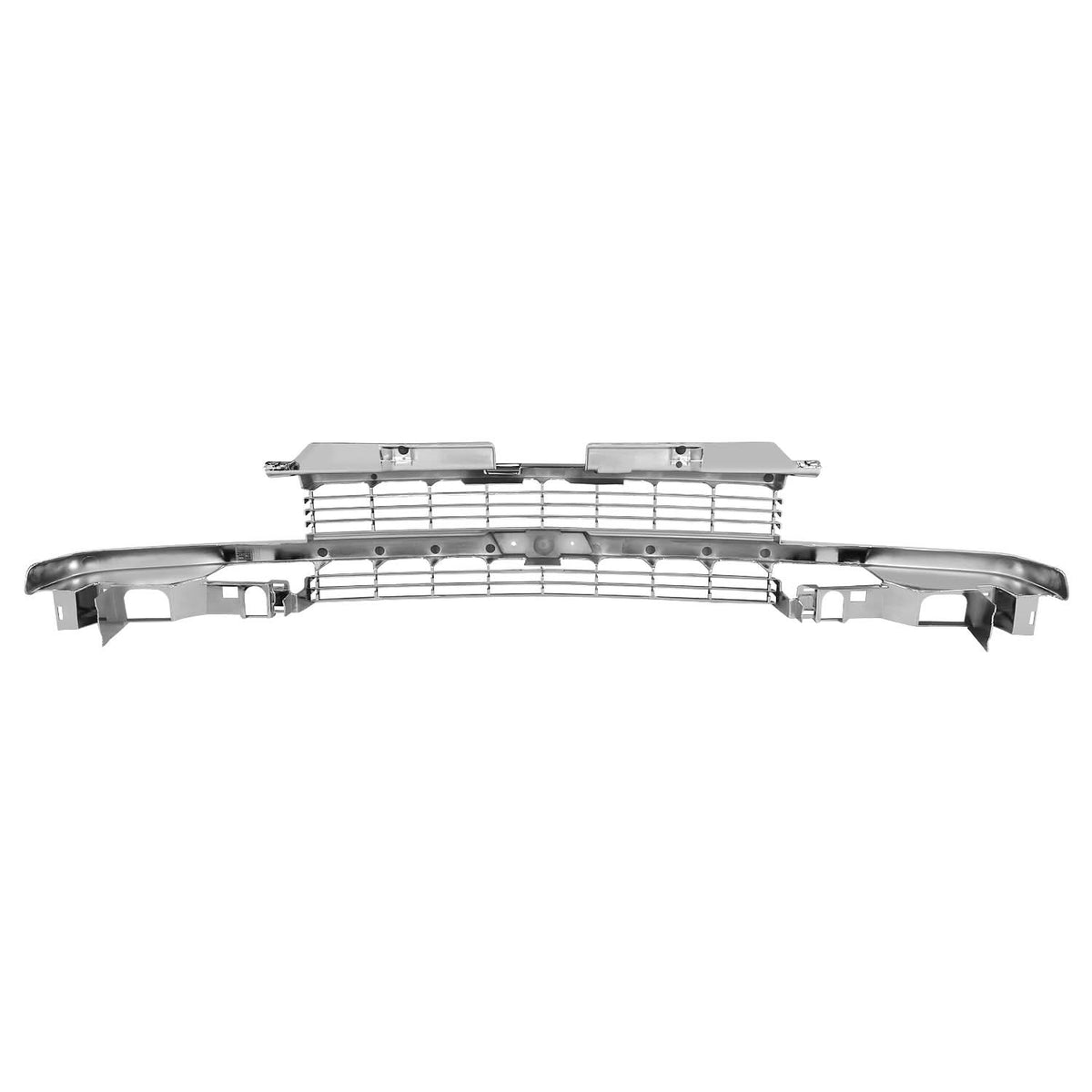 1994-2004 Chevy S10/GMC Sonoma Chrome/Dark Silver Grille Assembly