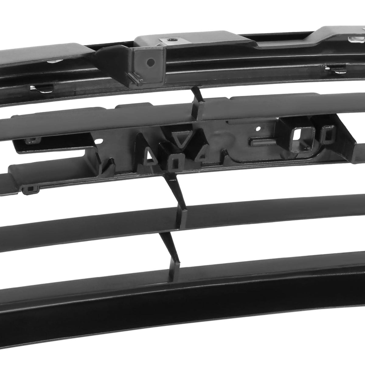 03-06 GMC Sierra 1500/2500 Black Chrome Grille Assembly