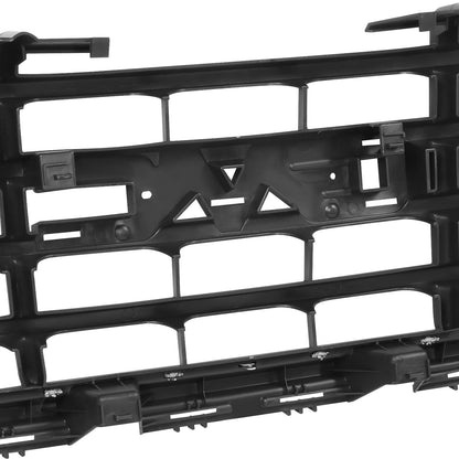 2007-2011 GMC Sierra Dark Gray Grille w/ Chrome Frame