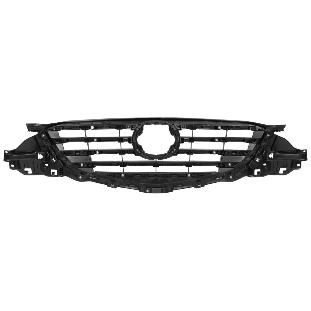 2013-2016 Mazda CX-5 OE Style Front Grille Painted Gray w/ Chrome