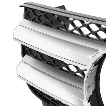 2007-2012 Mercedes GL-Class Chrome/Black Front Grille Assembly