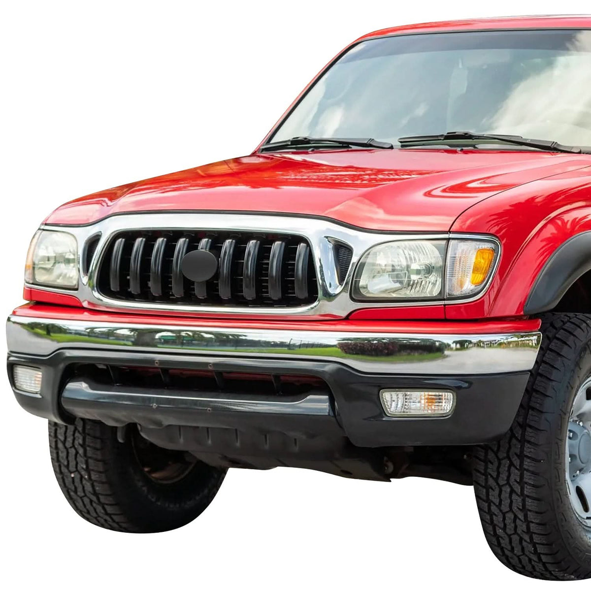 01-04 Toyota Tacoma Chrome Front Grille Assembly