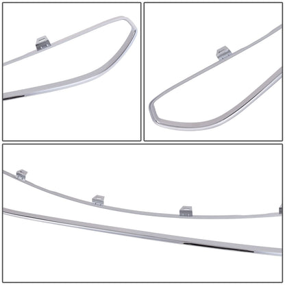 2010-2012 Ford Fusion Front Bumper Grille Molding Chrome Trim