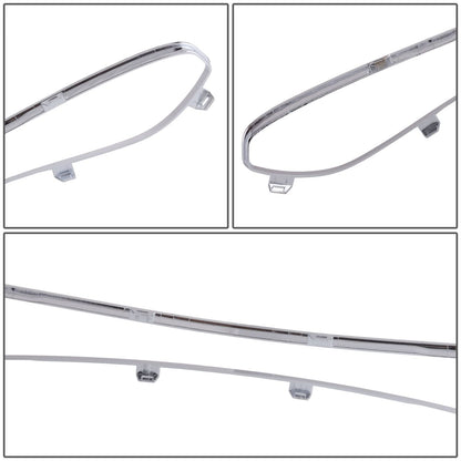 2010-2012 Ford Fusion Front Bumper Grille Molding Chrome Trim