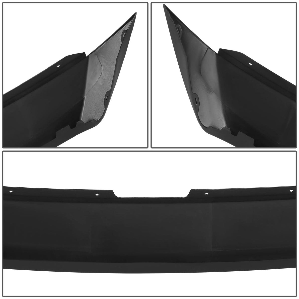 2017+ Mazda 3 Front Grille Filler Upper Panel Trim Molding - Matte Black