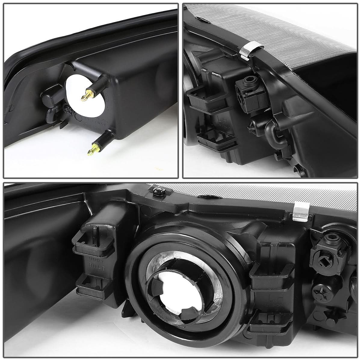 99-04 Ford Mustang OE Style Black Housing Headlight - Left