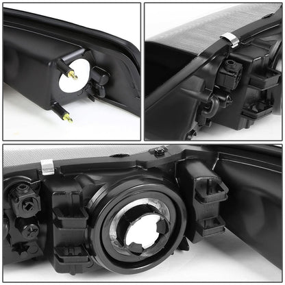 99-04 Ford Mustang OE Style Right Headlight - Black Housing