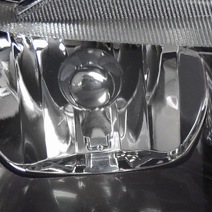 99-04 Jeep Grand Cherokee OE Style Left Headlight - Black Housing