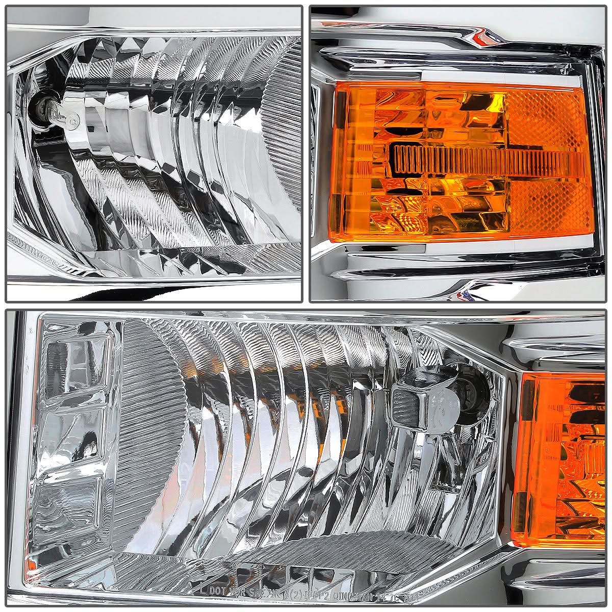2014-2015 Chevrolet Silverado 1500 OE Style Halogen Headlights - Left