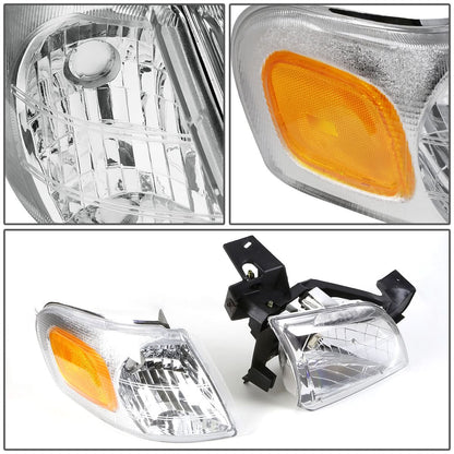 97-05 Chevrolet Venture OE Style Right Headlight Chrome Housing