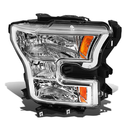 2015-2017 Ford F-150 OE Style Right Headlight - Chrome Housing