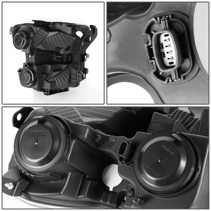 2015-2017 Ford F-150 OE Style Left Headlight Black Housing