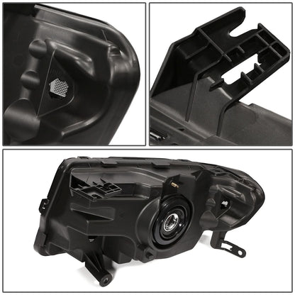 2008-2012 Ford Escape OE Style Right Headlight Chrome Housing H13
