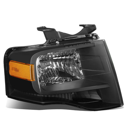 2007-2014 Ford Expedition OE Style Right Headlight - Black Housing