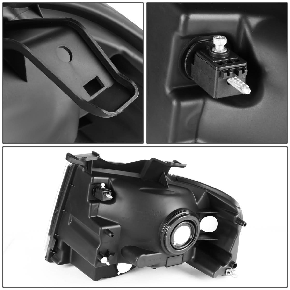 2007-2014 Ford Expedition OE Style Right Headlight - Black Housing