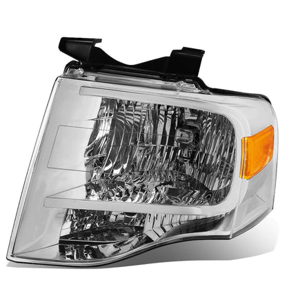 2007-2014 Ford Expedition OE Style Left Headlight Chrome Housing