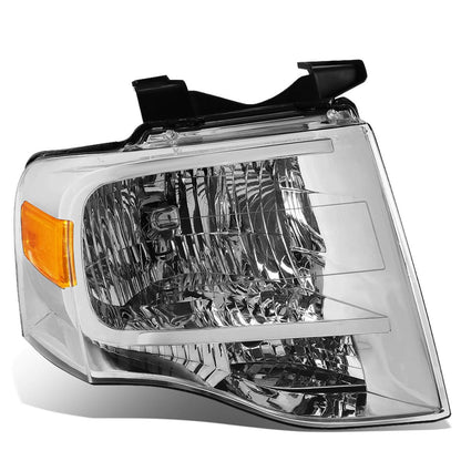 2007-2014 Ford Expedition OE Style Right Headlight - Chrome Housing