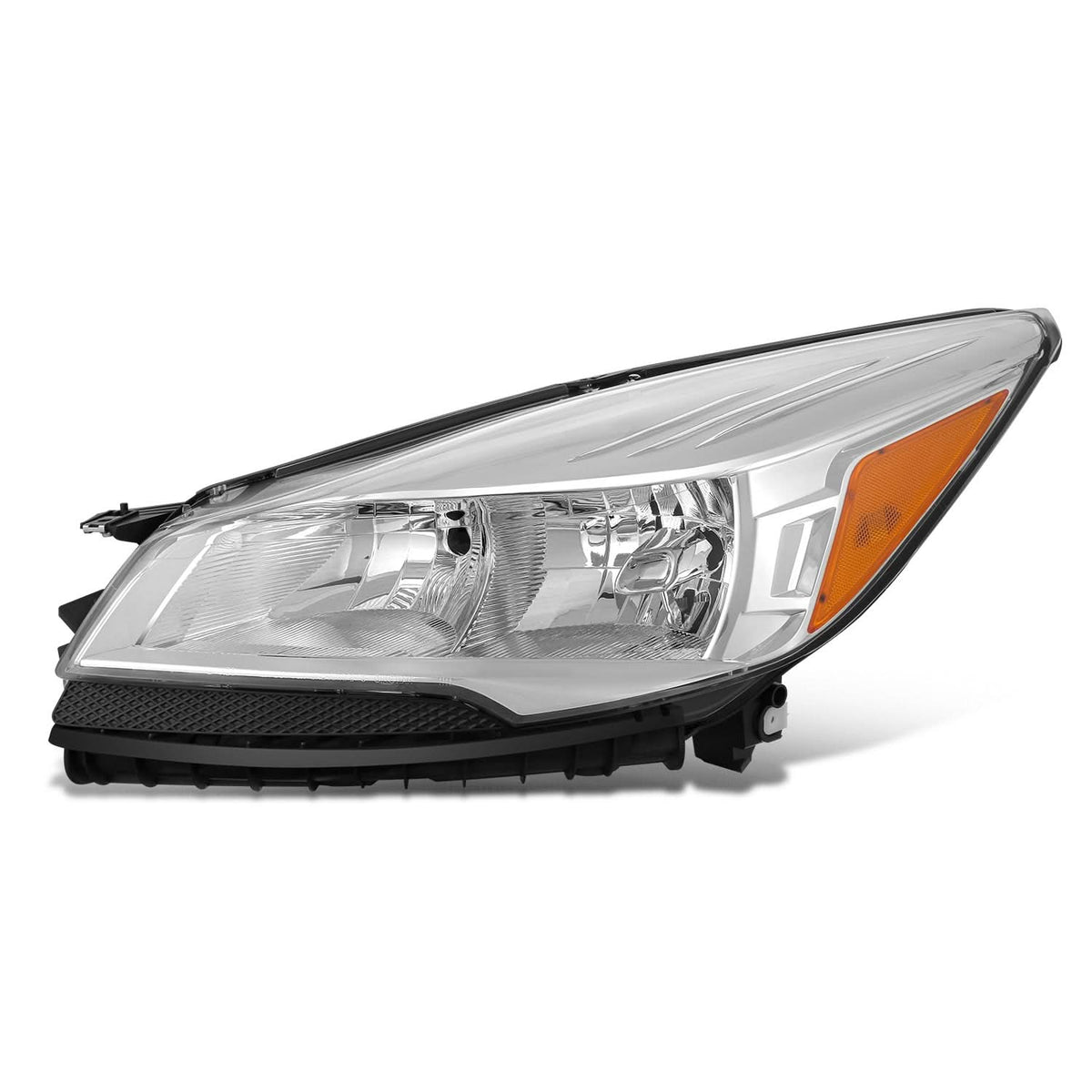 2013-2016 Ford Escape OE Style Headlights Chrome Housing Left Side