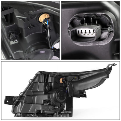 2011-2015 Ford Explorer OE Style Right Headlight - Black Housing