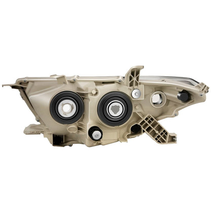 2011-2013 Toyota Highlander Projector Headlight - Right Chrome Clear