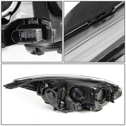 2012-2014 Ford Focus OE Style Halogen Headlight - Left Side