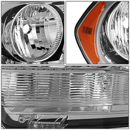11-13 Dodge Durango OE Style Halogen Headlight - Chrome Housing Right