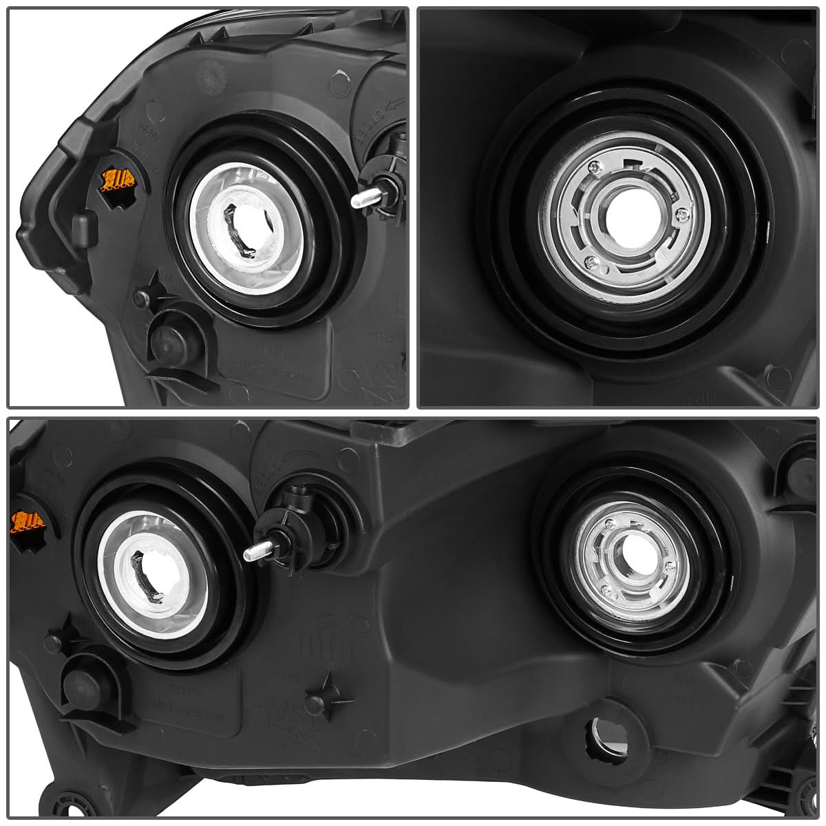 11-13 Dodge Durango OE Style Halogen Headlight - Chrome Housing Right