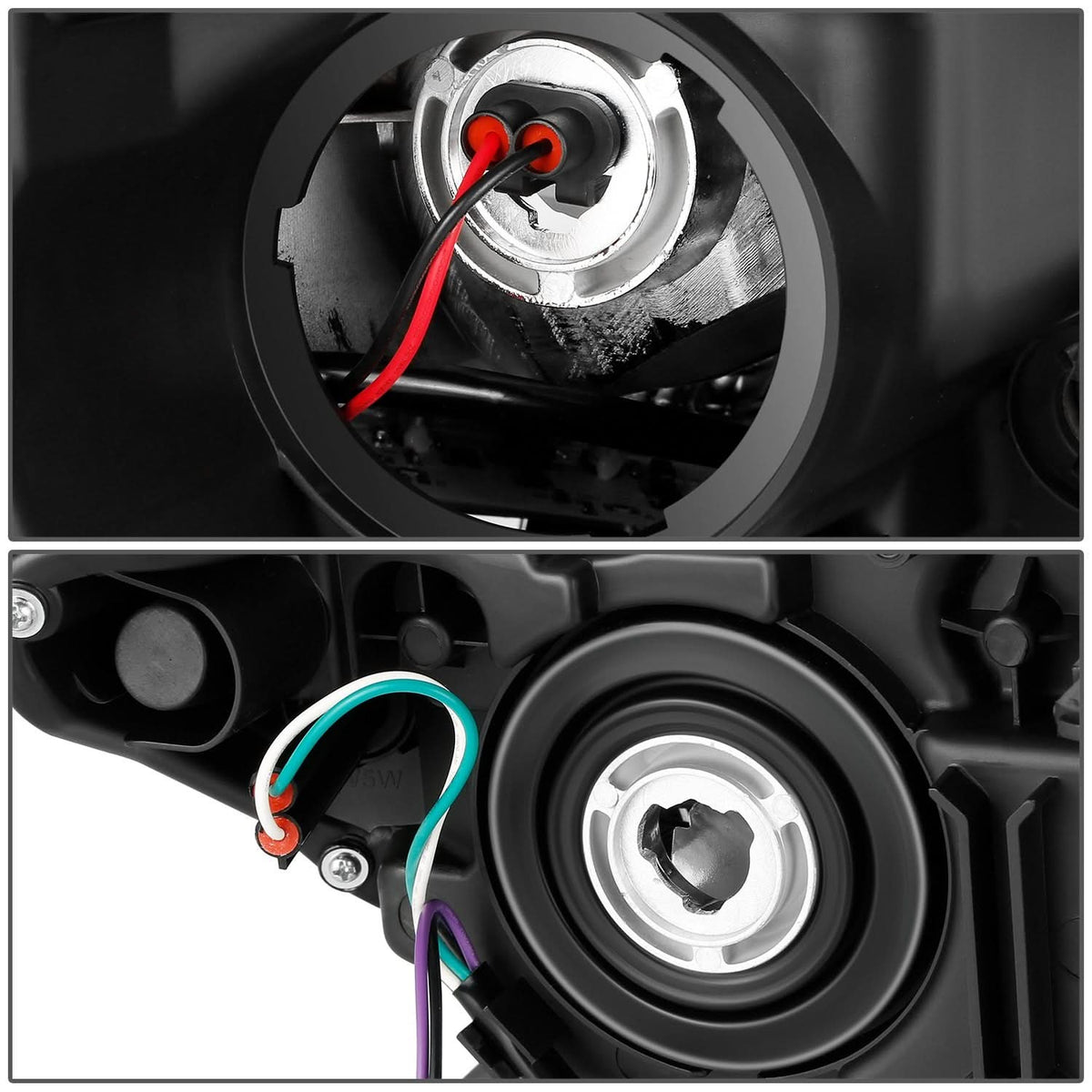 2014-2016 Nissan Rogue Halogen Headlight Assembly - Left Side