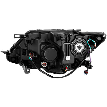 2014-2016 Nissan Rogue Halogen Headlights - Black Housing Right Side