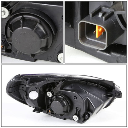 2006-2011 Hyundai Accent OE Style Right Side Headlight - Chrome