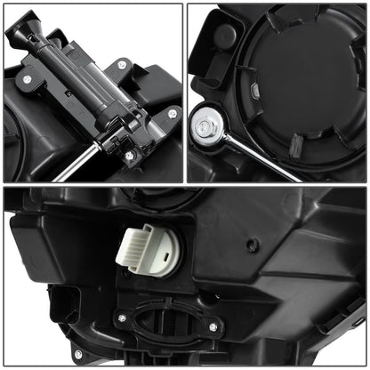 2019-2021 Hyundai Santa Fe OE Style Left Headlight - Black