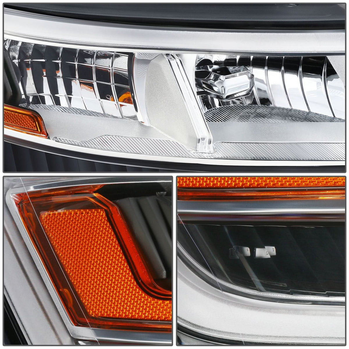 2016-2018 Ford Explorer OE Style LED DRL Headlight - Right Side