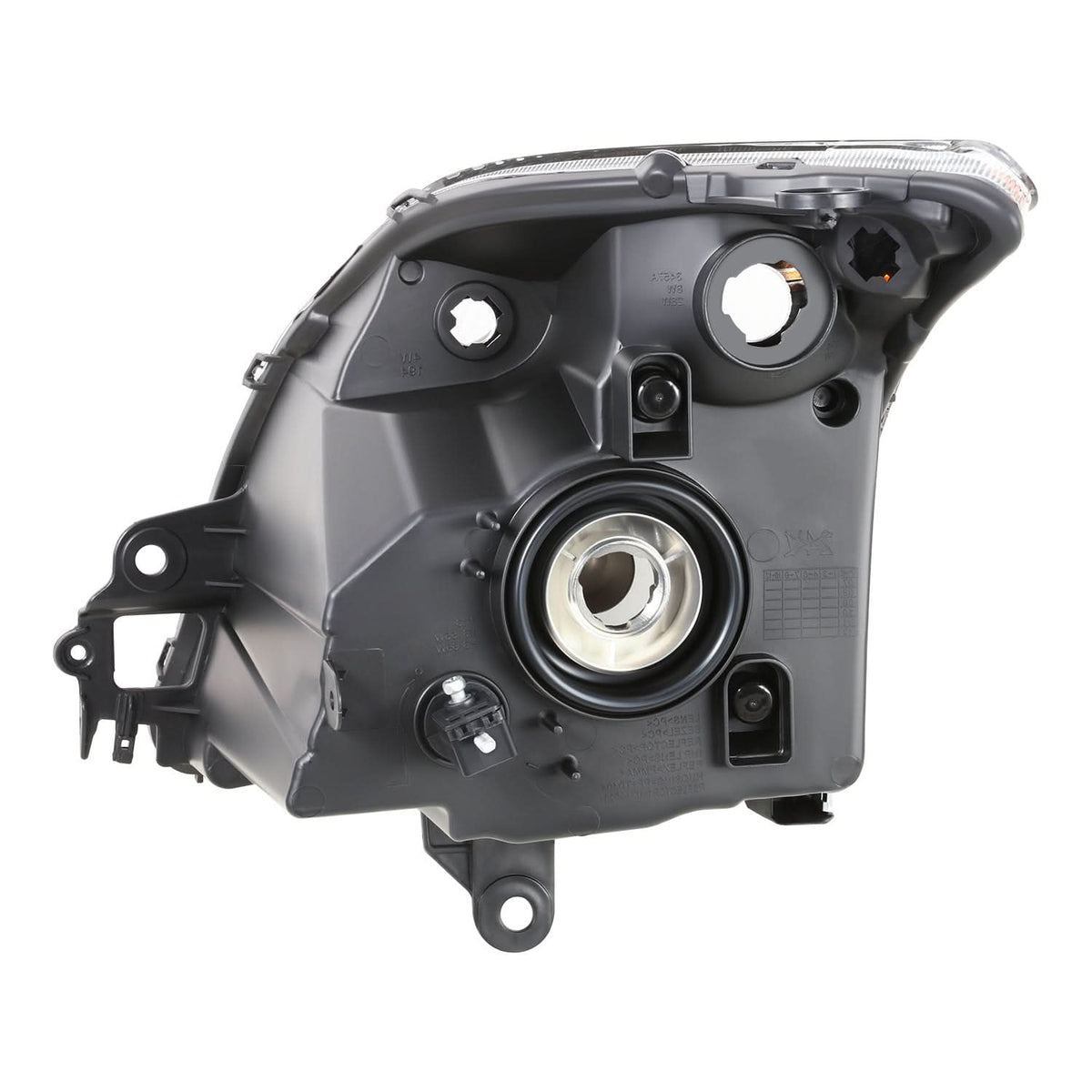 07-09 Nissan Sentra OE Style Right Side Black Headlight