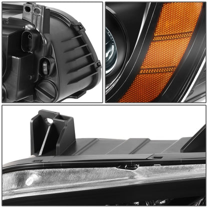 2011-2014 Chrysler 300C OE Style Left Side Headlight - Black
