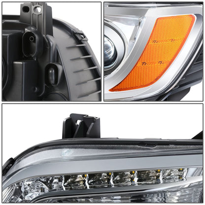 11-14 Chrysler 300C OE Style Left Side Chrome Headlight