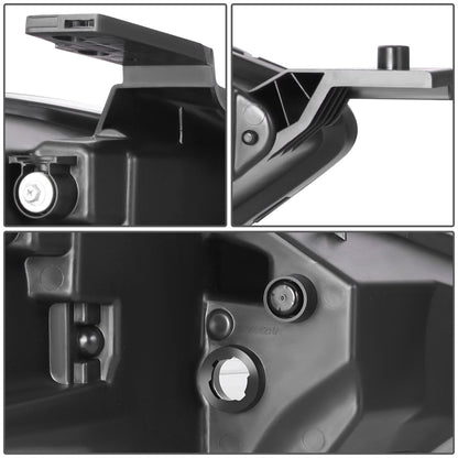 2013-2016 Dodge Dart OE Style Black Housing Headlights - Left